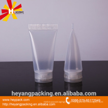 Tubo de plástico transparente de 60 ml con tapa